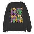 Mardi Gras Six Seven Baseball Drip Number 6 7 Meme Unisex Sweatshirt Mardi Gras Six Seven Baseball Drip Number 6 7 Meme Unisex Sweatshirt