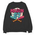 Mason 67 Ice Cream Drip Baseball Meme Graphics Unisex Sweatshirt Mason 67 Ice Cream Drip Baseball Meme Graphics Unisex Sweatshirt