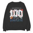 Mission 100 Days Complete Baseball 100th Day Of School Boys Unisex Sweatshirt