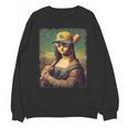 Mona Lisa Baseball Trending Aesthetic Streetwear Unisex Sweatshirt