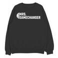 Mrs Gamechanger Baseball Scorekeeper Love Unisex Sweatshirt