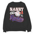 Nanny Rookie Of Year 1st Birthday Baseball Theme Matching Unisex Sweatshirt Nanny Rookie Of Year 1st Birthday Baseball Theme Matching Unisex Sweatshirt