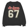 Number 67 Meme Six Seven Baseball Style Kids Boy Teen Unisex Sweatshirt Number 67 Meme Six Seven Baseball Style Kids Boy Teen Unisex Sweatshirt