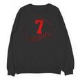Number 7 Years Baseball 7TH Birthday Unisex Sweatshirt Number 7 Years Baseball 7TH Birthday Unisex Sweatshirt