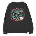Outfield On Lockdown Baseball Defense Sports Unisex Sweatshirt Outfield On Lockdown Baseball Defense Sports Unisex Sweatshirt