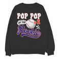 Pop Pop Rookie Of Year 1st Birthday Baseball Theme Matching Unisex Sweatshirt Pop Pop Rookie Of Year 1st Birthday Baseball Theme Matching Unisex Sweatshirt