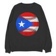 Puerto Rico Baseball Flag Boricua Beisbol Fan Gear Unisex Sweatshirt Puerto Rico Baseball Flag Boricua Beisbol Fan Gear Unisex Sweatshirt
