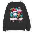 Respect The Drip Baseball Christmas Holiday Unisex Sweatshirt Respect The Drip Baseball Christmas Holiday Unisex Sweatshirt