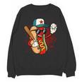 Retro Vintage Baseball Hot Dogs Unisex Sweatshirt Retro Vintage Baseball Hot Dogs Unisex Sweatshirt