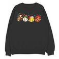 Santa Sports Boys Xmas Baseball Football Softball Basketball Unisex Sweatshirt Santa Sports Boys Xmas Baseball Football Softball Basketball Unisex Sweatshirt