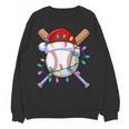 Santa Sports Christmas Baseball Player Unisex Sweatshirt Santa Sports Christmas Baseball Player Unisex Sweatshirt
