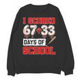 I Scored 6733 100th Days Of School Baseball Six Seven Meme Unisex Sweatshirt I Scored 6733 100th Days Of School Baseball Six Seven Meme Unisex Sweatshirt
