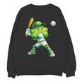 Shamrock Playing Baseball St Patricks Day Men Boys Kid Unisex Sweatshirt Shamrock Playing Baseball St Patricks Day Men Boys Kid Unisex Sweatshirt