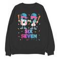 Six Seven Baseball Ice Cream Drip 6 7 Meme Gen Alpha Slang Unisex Sweatshirt Six Seven Baseball Ice Cream Drip 6 7 Meme Gen Alpha Slang Unisex Sweatshirt