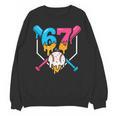 Six Seven Baseball Ice Cream Drip Cool 67 Gen Alpha Slang Unisex Sweatshirt Six Seven Baseball Ice Cream Drip Cool 67 Gen Alpha Slang Unisex Sweatshirt