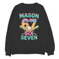 Six Seven Meme Mason Ice Cream Drip Baseball Number 67 Unisex Sweatshirt Six Seven Meme Mason Ice Cream Drip Baseball Number 67 Unisex Sweatshirt