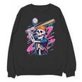 Skeleton Baseball Drip Boy Youth Dripping Baseball Halloween Unisex Sweatshirt Skeleton Baseball Drip Boy Youth Dripping Baseball Halloween Unisex Sweatshirt
