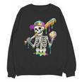 Skeleton Baseball Drip Boys Ice Cream Drip Youth Baseball Unisex Sweatshirt Skeleton Baseball Drip Boys Ice Cream Drip Youth Baseball Unisex Sweatshirt