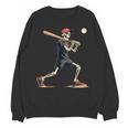 Skeleton Baseball Halloween Costume Men Boys Kids Unisex Sweatshirt Skeleton Baseball Halloween Costume Men Boys Kids Unisex Sweatshirt