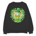 St Patrick Day Baseball Drip Ice Cream Baseball Home Plate Unisex Sweatshirt