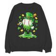 St Patrick Day Baseball Drip Ice Cream Baseball Unisex Sweatshirt St Patrick Day Baseball Drip Ice Cream Baseball Unisex Sweatshirt