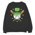 St Patricks Day Baseball Drip Ice Cream Baseball Home Plate Unisex Sweatshirt St Patricks Day Baseball Drip Ice Cream Baseball Home Plate Unisex Sweatshirt