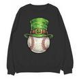 St Patricks Day Baseball Player Leprechaun Hat Men Boys Kids Unisex Sweatshirt St Patricks Day Baseball Player Leprechaun Hat Men Boys Kids Unisex Sweatshirt