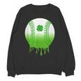 St Patricks Day Shamrock Baseball Irish Boys Kids Men Unisex Sweatshirt