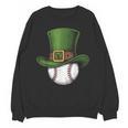 St Patricks Day Shamrock Baseball Saint Paddy's Kids Boys Unisex Sweatshirt St Patricks Day Shamrock Baseball Saint Paddy's Kids Boys Unisex Sweatshirt