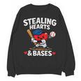 Stealing Hearts & Bases Valentine’s Day Baseball Love Unisex Sweatshirt Stealing Hearts & Bases Valentine’s Day Baseball Love Unisex Sweatshirt
