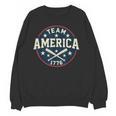Team America 1776 4th Of July Patriotic Baseball Unisex Sweatshirt Team America 1776 4th Of July Patriotic Baseball Unisex Sweatshirt