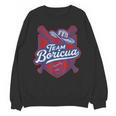 Team Boricua Puerto Rico Baseball Coqui Frog Pava Hat Fan Unisex Sweatshirt Team Boricua Puerto Rico Baseball Coqui Frog Pava Hat Fan Unisex Sweatshirt