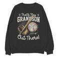 That's My Grandson Out There Jersey Number 56 Baseball Unisex Sweatshirt