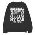 Trading Card Collector Cardboard Baseball Card Collector Unisex Sweatshirt
