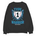 Type 1 Warrior Diabetes Awareness Baseball Enthusiasts Unisex Sweatshirt Type 1 Warrior Diabetes Awareness Baseball Enthusiasts Unisex Sweatshirt