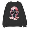 Valentine Baseball Catcher Mask Ice Cream Drip Tee For Boys Unisex Sweatshirt Valentine Baseball Catcher Mask Ice Cream Drip Tee For Boys Unisex Sweatshirt