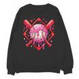 Valentines Day Baseball Boys Ice Cream Drip Heart Youth Kids Unisex Sweatshirt Valentines Day Baseball Boys Ice Cream Drip Heart Youth Kids Unisex Sweatshirt