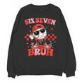 Valentines Day Baseball Six Seven 67 Meme Heart Baseball Dab Unisex Sweatshirt Valentines Day Baseball Six Seven 67 Meme Heart Baseball Dab Unisex Sweatshirt