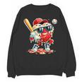Valentines Day Heart Baseball Drip Ice Cream Boys Kids Men Unisex Sweatshirt Valentines Day Heart Baseball Drip Ice Cream Boys Kids Men Unisex Sweatshirt