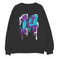 Vintage Baseball 14 Number Unisex Sweatshirt