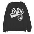 Vintage Baseball Tee Lefty Left Handed Baseball Player Unisex Sweatshirt Vintage Baseball Tee Lefty Left Handed Baseball Player Unisex Sweatshirt