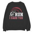 Vintage Humor Baseball Apparel Run I Dare You Unisex Sweatshirt Vintage Humor Baseball Apparel Run I Dare You Unisex Sweatshirt