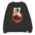 Women's 67 Baseball Boys Birthday Teens Six Seven Brainrot Unisex Sweatshirt Women's 67 Baseball Boys Birthday Teens Six Seven Brainrot Unisex Sweatshirt