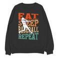 Women's Eat Sleep Baseball Repeat Vintage Player Sport Lover Retro Unisex Sweatshirt Women's Eat Sleep Baseball Repeat Vintage Player Sport Lover Retro Unisex Sweatshirt
