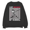 Women's I Hit 100 Days Of School Baseball 100th Day Boys Kids Unisex Sweatshirt Women's I Hit 100 Days Of School Baseball 100th Day Boys Kids Unisex Sweatshirt