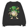 Women's St Patricks Day Baseball Leprechaun Shamrock Player Boys Kid Unisex Sweatshirt Women's St Patricks Day Baseball Leprechaun Shamrock Player Boys Kid Unisex Sweatshirt
