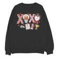 XOXO Physical Education Valentines Day Baseball Football Men Unisex Sweatshirt