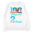 100 Days Of 2nd Grade Baseball 100th Day Of School Boys Kids Unisex Sweatshirt 100 Days Of 2nd Grade Baseball 100th Day Of School Boys Kids Unisex Sweatshirt