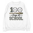 100 Days Of School Baseball Camo Boys School Teacher Unisex Sweatshirt 100 Days Of School Baseball Camo Boys School Teacher Unisex Sweatshirt