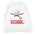 100 Days Of School Baseball 100 Days Smarter Boys Student Unisex Sweatshirt 100 Days Of School Baseball 100 Days Smarter Boys Student Unisex Sweatshirt